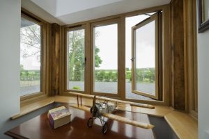 Interior view of oak residence 9 windows